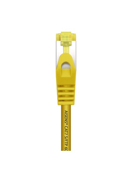 Aisens Cable De Red Rj45 Lszh Cat.7 600 Mhz S/ftp Pimf Awg26 - 0.50m - Amarillo