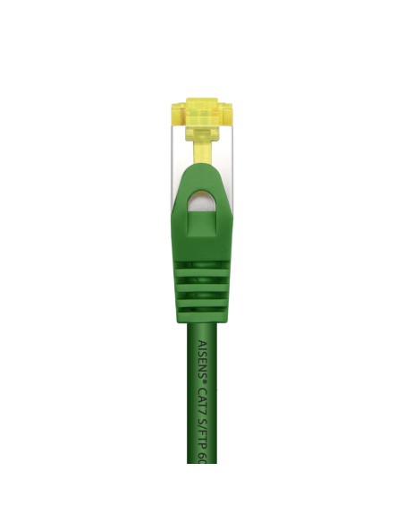 Aisens Cable De Red Rj45 Lszh Cat.7 600 Mhz S/ftp Pimf Awg26 - 0.50m - Verde