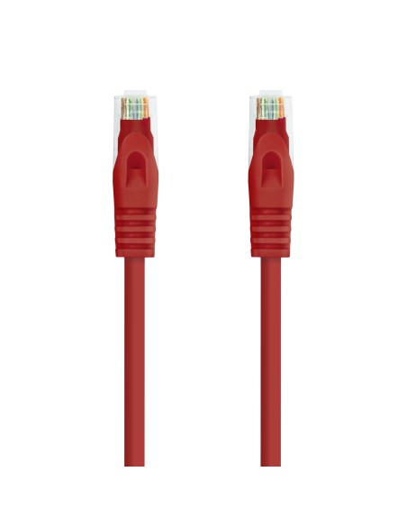 Nanocable Cable Red Lszh Cat.6a Utp Awg24 30cm - Rojo
