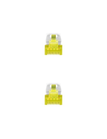 Nanocable Cable Red Rj45 Lszh Cat.6a Sftp Awg26 - 25 Cm - Blanco