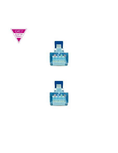 Nanocable Cable Red Cat.7 Lszh Sftp Pimf Awg26 50cm - Azul