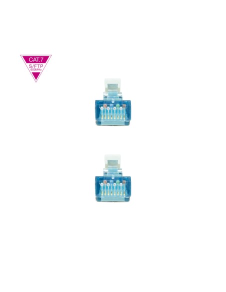 Nanocable Cable Red Cat.7 Lszh Sftp Pimf Awg26 50cm - Blanco