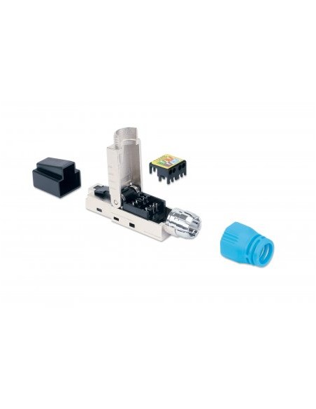 Conector Intellinet Cat8.1 40g Rj45 Stp Y Sin Herramientas