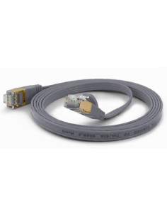 Wantecwire Utp, Cable Extra Fino Cat6a, D   2,8 Mm, Gris,...