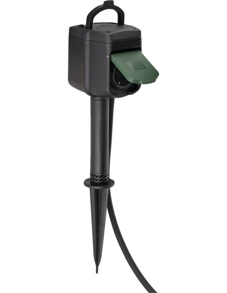 Brennenstuhl 1154540600 Enchufe Inteligente Negro