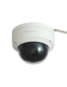 Levelone Ipcam Fcs-3403 Dome Out 4mp H.265 Ir  9w Poe 2