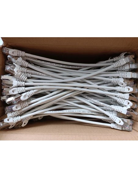 Equip Cable De Red Cat6   60x/box  S/ftp 2xrj45  0.25m W Lszh
