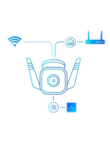 Camara Exterior Ip Wifi Tp-link Tapo T65 Ip66...