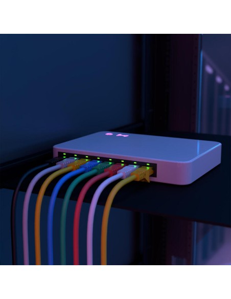 Aisens Cable De Red Rj45 Lszh Cat.6a 500 Mhz Utp Awg24 - 2m - Rojo