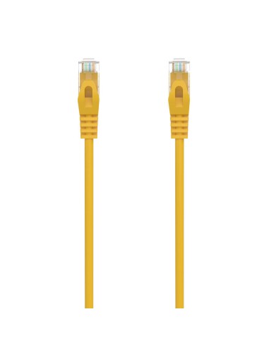 Aisens Cable De Red Rj45 Lszh Cat.6a 500 Mhz Utp Awg24 - 25cm - Amarillo
