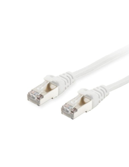 Equip Cable De Red Cat6a S/ftp 2xrj45 0.25m Blanco Lszh