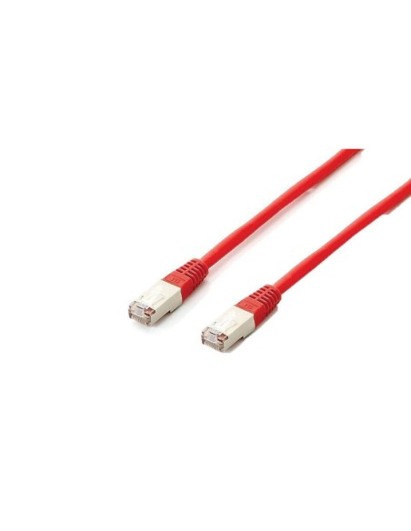 Equip Cable De Red Cat6a S/ftp 2xrj45 5.00m Rojo Lszh Polybeutel