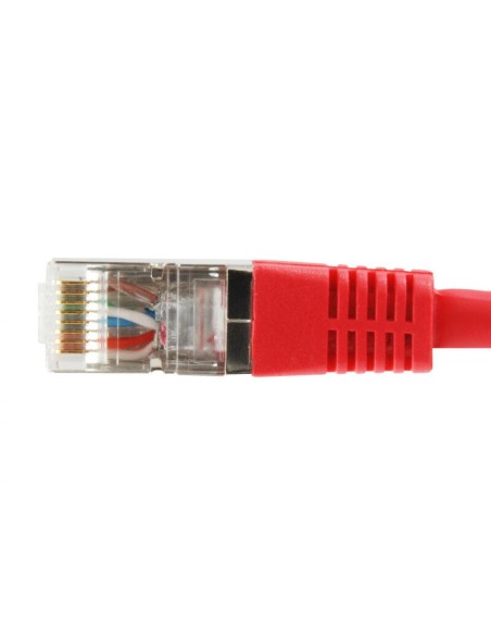 Equip Cable De Red Cat6a S/ftp 2xrj45 5.00m Rojo Lszh Polybeutel