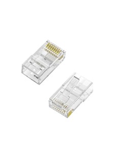 Aisens Pack De 100 Conectores Rj45 8 Hilos Cat.6 Awg24