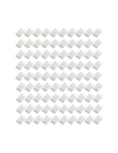 Aisens Pack De 100 Conectores Rj45 8 Hilos Cat.6 Awg24 2