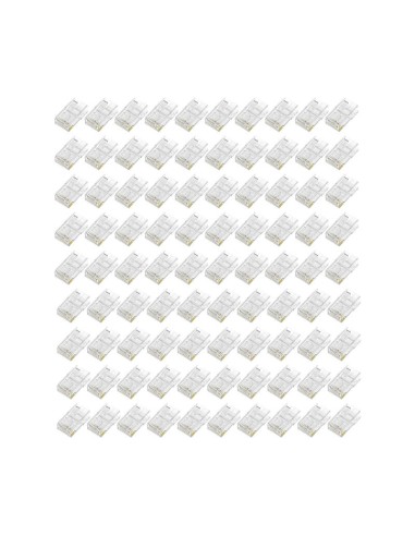 Aisens Pack De 100 Conectores Rj45 8 Hilos...