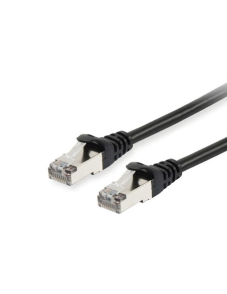 Equip Cable De Red 0,5 M Cat6a S/ftp (s-stp) Negro 606102