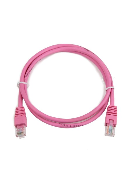 Gembird Cable De Red Cat.5e Utp 0.5 Mts Rosa