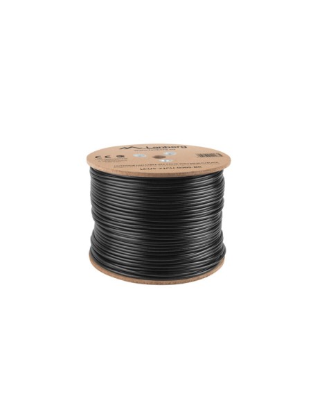 Lanberg Cable De Red Exterior Lcu5-21cu-0305-bk U/utp 305m Cat5e Negro