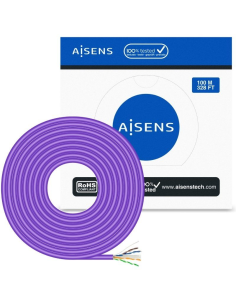 Aisens Bobina Cable Rj45 Lszh Cat.6 Utp Rigido Awg23 Cca...