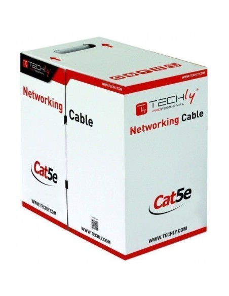 Techly Cable De Red F/utp Cat5e Twisted 305m Cca Exterior