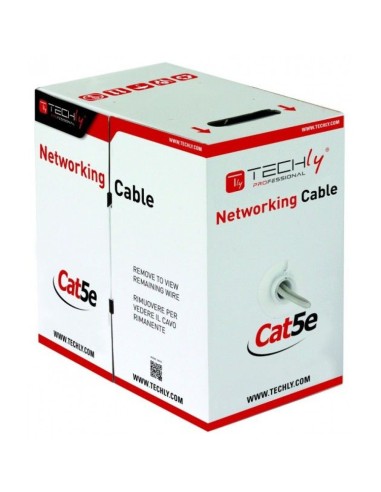 Techly Cable De Red F/utp Cat5e Twisted 305m...