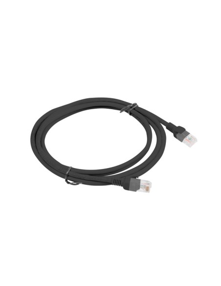 Lanberg Cable De Red Pcu5-10cc-0200-bk,rj45,utp,cat 5e,2m,negro