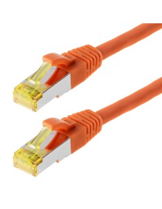 Helos Cable De Red S/ftp Cat 6a Orange 10,0m