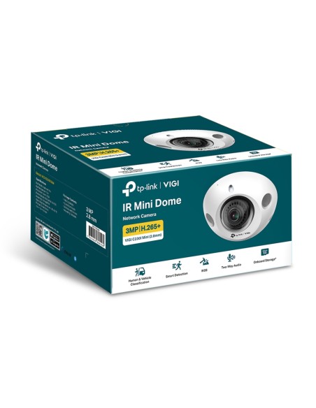 Camara Vigi Tp-link Dome Vigi C230i Mini 2.8mm 3mp Ir
