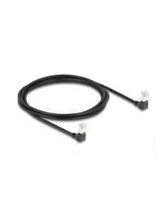 Delock Cable De Red Rj45 Cat.6a S/ftp Slim 90° Unten /...