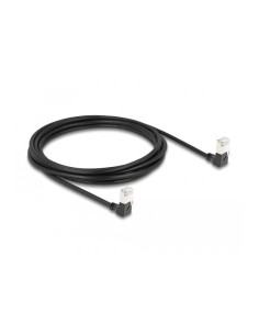 Delock Cable De Red Rj45 Cat.6a S/ftp Slim 90° Unten /...
