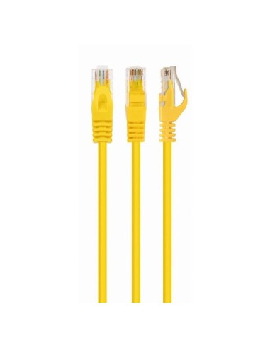 Cable De Red Gembird Utp Cat6 1.5m Amarillo Pp6u-1.5m/y