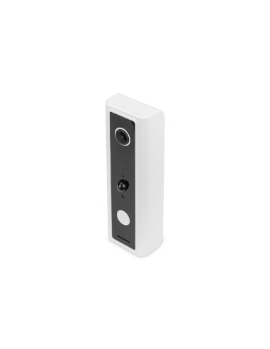 Digitus Timbre Con Cámara Full Hd Inteligente Con Detector De Movimiento Pir, Funcionamiento Con Batería Y Control Por Voz