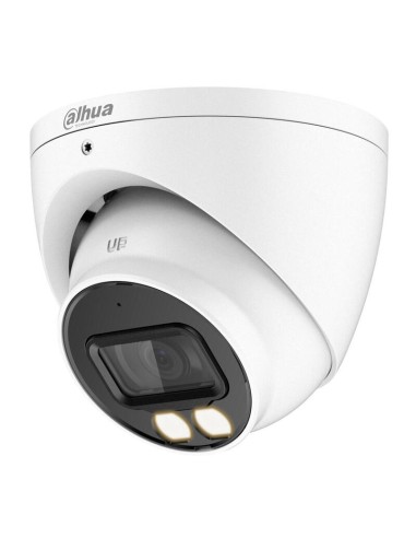 Dahua Hac-hdw1200t-il-a-0280b-s6 Domo Hdcvi 4en1 2m 1080p Full Color Iluminación Dual Led40m/ir40m 2.8mm Ip67 Mic