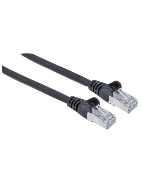 Intellinet Patchkabel Cat6a Cu S/ftp Lsoh 0.50m Schwarz