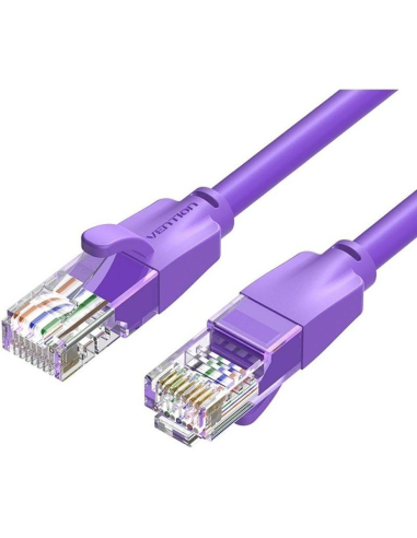 Cable De Red Rj45 Utp Vention Ibevh Cat.6 1m Morado