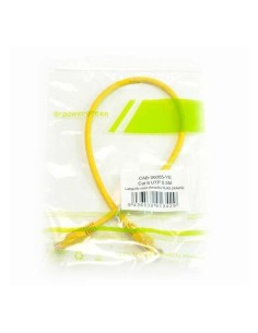 Powergreen Latiguillo Color Amarillo Rj45 Cat 6 Utp 0.5...