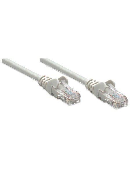 Intellinet Patchkabel Rj45 U/utp Cat5e  15m Hebelschutz Grau