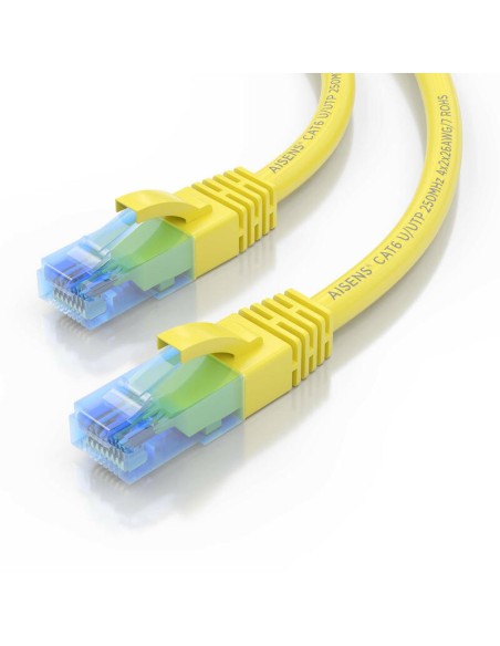 Aisens Cable De Red Rj45 Cat.6 Utp Awg26 Cca - 5m - Amarillo