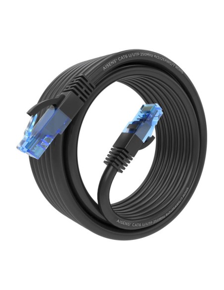 Aisens Cable De Red Rj45 Cat.6 Utp Awg26 Cca - 5m - Negro