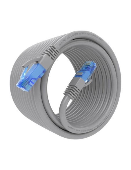 Aisens Cable De Red Rj45 Cat.6 Utp Awg26 Cca - 10m - Gris