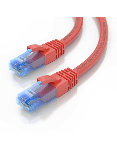 Aisens Cable De Red Rj45 Cat.6 Utp Awg26 Cca - 1m - Rojo