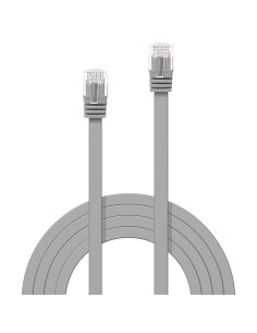 Lindy Cable De Red Cat6 Flachband Ungeschirmt Gris 1.00m 2