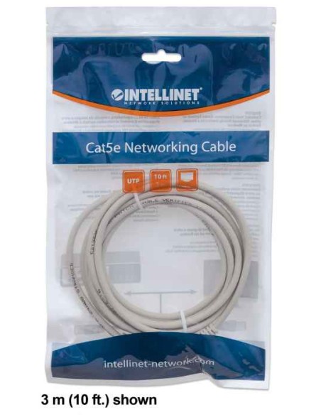 Intellinet 0.5m Cat6 Cable De Red 0,5 M U/utp (utp) Gris