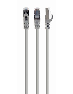 Gembird Pp6a-lszhcu-b-3m Cable De Red Gris Cat6a S/ftp...