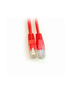 Powergreen Latiguillo Color Rojo Rj45 Cat 6 Utp 0.5...