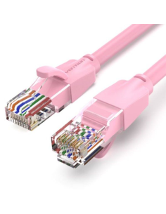Cable De Red Rj45 Utp Vention Ibeph Cat.6 2m Rosa
