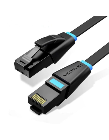 Cable De Red Rj45 Utp Vention Ibjbg Cat.6a 50m Negro