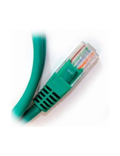 Powergreen Latiguillo Color Verde Rj45 Cat 5e Utp 0.5...