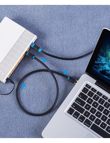 Cable De Red Rj45 Sftp Vention Ikabl Cat.8 10m...